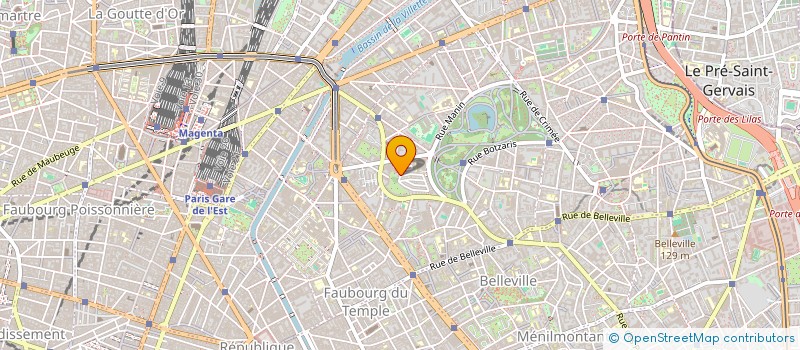 localisation de l'entreprise MONSIEUR JEAN-PAUL GOUDE  PARIS