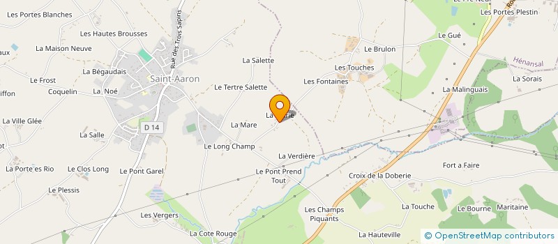 localisation de l'entreprise MONSIEUR JEAN-PAUL GOUINGUENET  LAMBALLE-ARMOR