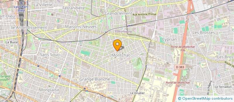 localisation de l'entreprise MONSIEUR JEAN-PAUL GRANGE  LYON