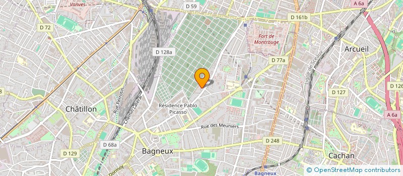localisation de l'entreprise MONSIEUR JEAN-PAUL GUERILUS à BAGNEUX