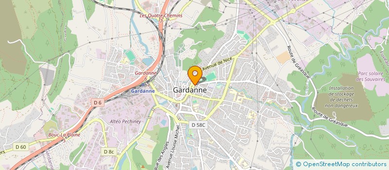 localisation de l'entreprise MONSIEUR JEAN-PAUL GUIGNETTE à GARDANNE