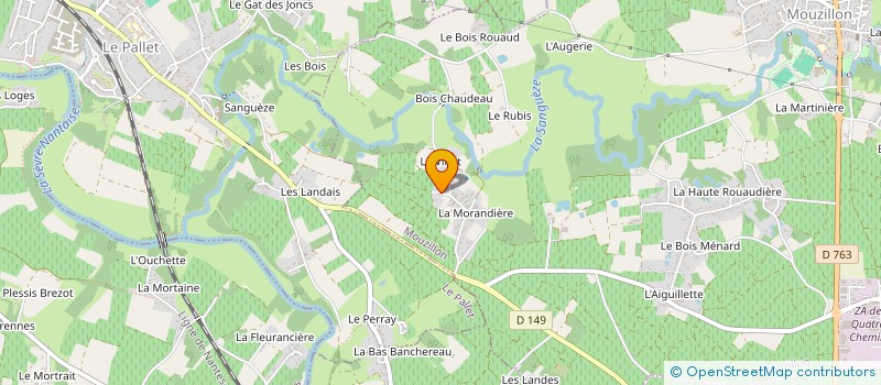 localisation de l'entreprise MONSIEUR JEAN-PAUL GUIVARCH  MOUZILLON