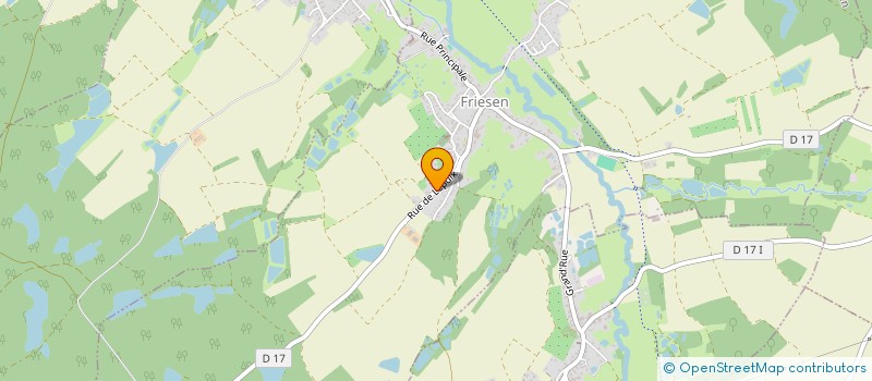 localisation de l'entreprise MONSIEUR JEAN PAUL HEINIS  FRIESEN