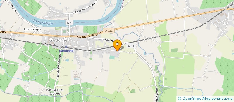 localisation de l'entreprise MONSIEUR JEAN PAUL HELFRICK  GARDONNE