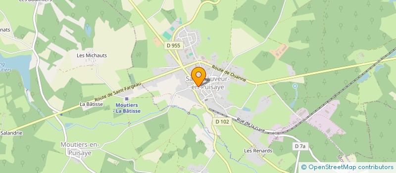 localisation de l'entreprise MONSIEUR JEAN-PAUL HERAIL à SAINT-SAUVEUR-EN-PUISAYE