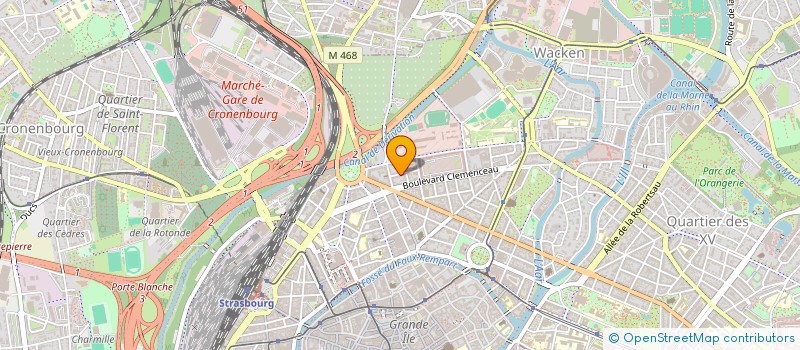 localisation de l'entreprise MONSIEUR JEAN-PAUL HERMENT à STRASBOURG