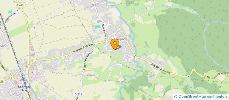 localisation de l'entreprise MONSIEUR JEAN PAUL HOUERT  BENEJACQ