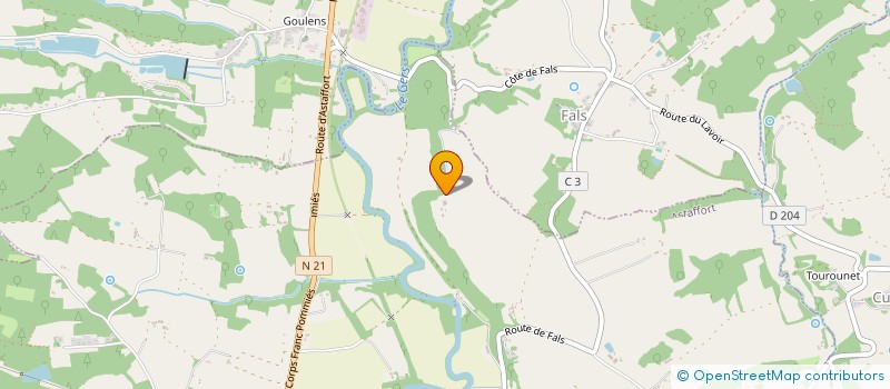 localisation de l'entreprise MONSIEUR JEAN-PAUL IMMER  ASTAFFORT