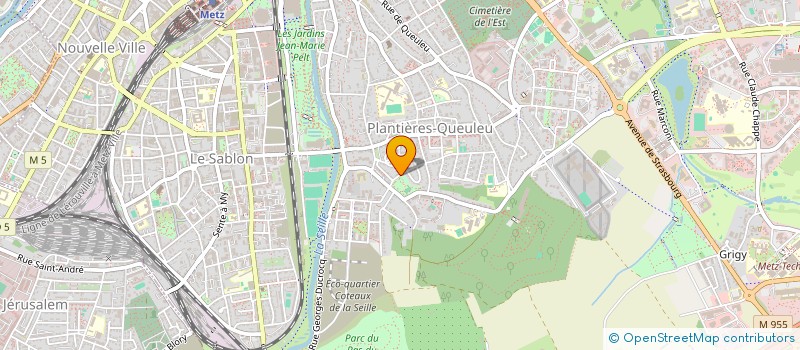 localisation de l'entreprise MONSIEUR JEAN-PAUL IMMER  METZ