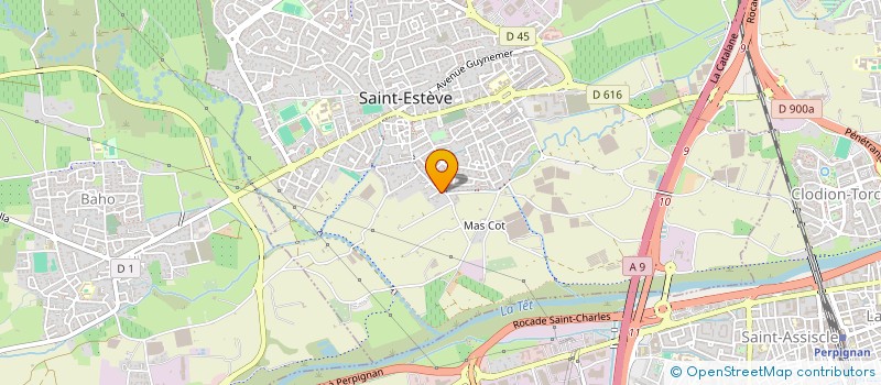 localisation de l'entreprise MONSIEUR JEAN-PAUL JOLLITON  SAINT-ESTEVE