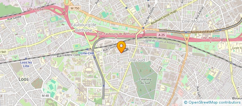 localisation de l'entreprise MONSIEUR JEAN PAUL JOSEPH LOY à LILLE