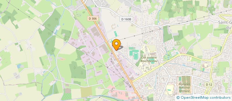 localisation de l'entreprise MONSIEUR JEAN-PAUL JOUBERT  LA FLECHE