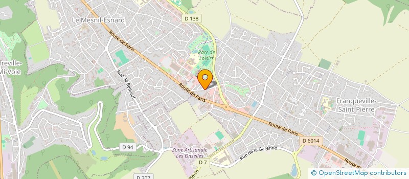 localisation de l'entreprise MONSIEUR JEAN-PAUL JOUTEL  FRANQUEVILLE-SAINT-PIERRE