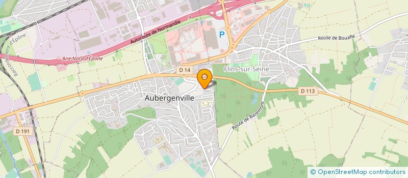 localisation de l'entreprise MONSIEUR JEAN-PAUL KABALO  AUBERGENVILLE