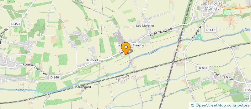 localisation de l'entreprise MONSIEUR JEAN-PAUL KERVAREC  EPINOUZE