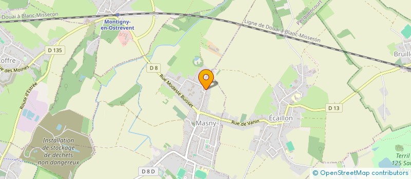 localisation de l'entreprise MONSIEUR JEAN-PAUL KOTERBA  MASNY