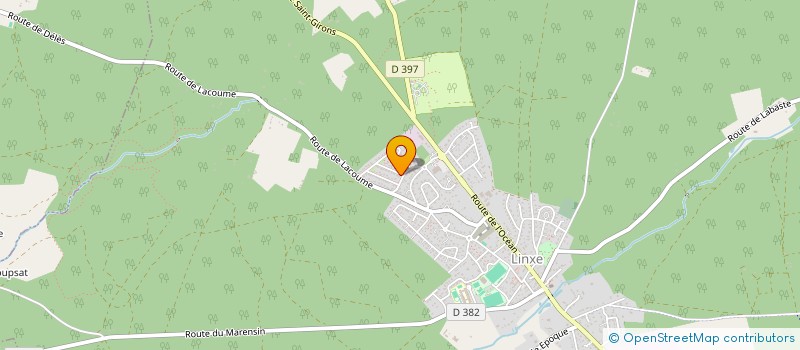 localisation de l'entreprise MONSIEUR JEAN-PAUL KRASKER  LINXE