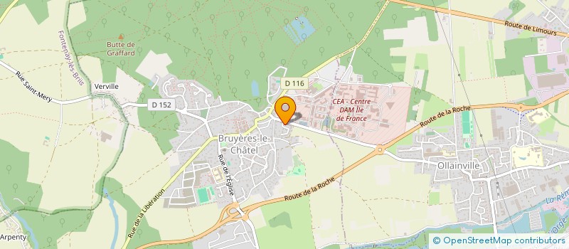 localisation de l'entreprise MONSIEUR JEAN PAUL KWIATOSZYNSKI  BRUYERES-LE-CHATEL