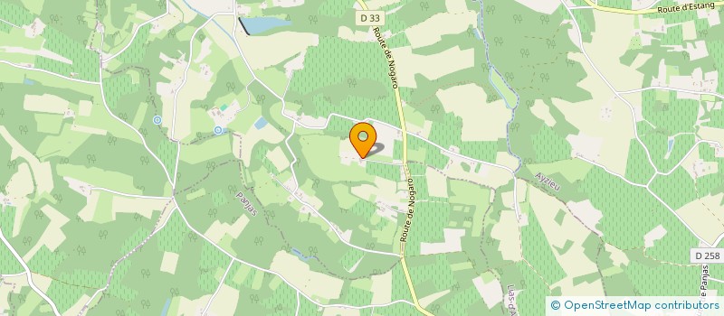 localisation de l'entreprise MONSIEUR JEAN PAUL LABARBE  CASTEX D ARMAGNAC