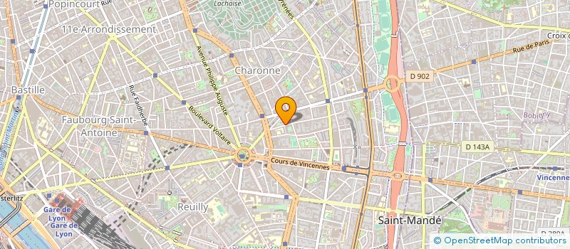 localisation de l'entreprise MONSIEUR JEAN PAUL LACAM à PARIS