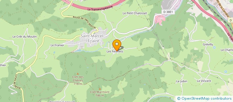 localisation de l'entreprise MONSIEUR JEAN PAUL LACHIZE  SAINT-APPOLINAIRE