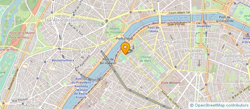 localisation de l'entreprise MONSIEUR JEAN-PAUL LADOUX à PARIS