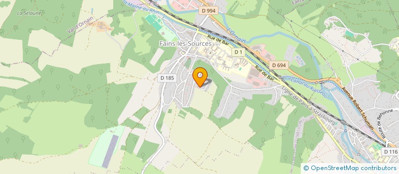 localisation de l'entreprise MONSIEUR JEAN-PAUL LAFLOTTE  FAINS-VEEL