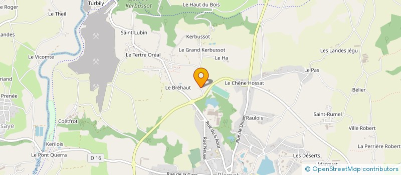 localisation de l'entreprise MONSIEUR JEAN-PAUL LAFOSSE à PLUMIEUX
