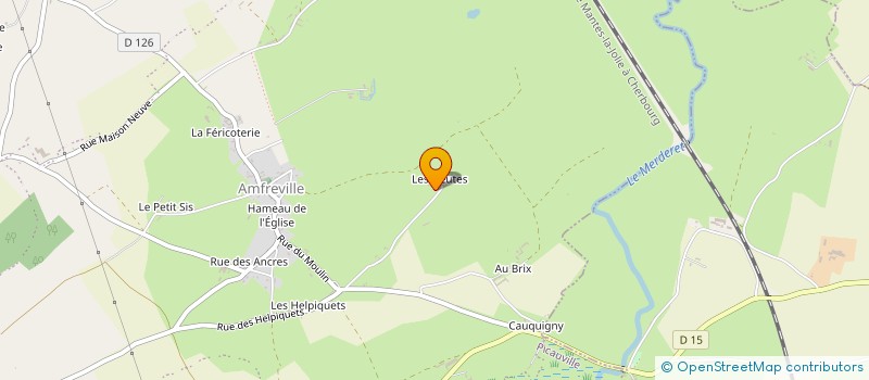 localisation de l'entreprise MONSIEUR JEAN-PAUL LAGARDE  CARENTAN-LES-MARAIS