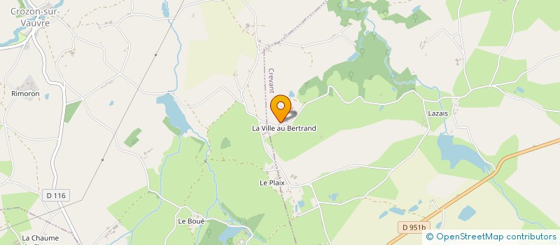 localisation de l'entreprise MONSIEUR JEAN-PAUL LAGONOTTE à CREVANT