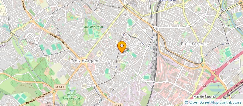 localisation de l'entreprise MONSIEUR JEAN-PAUL LAHSINI à MONTPELLIER