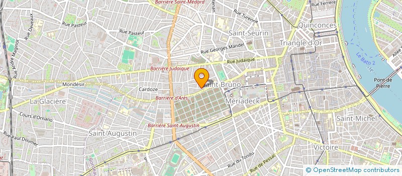 localisation de l'entreprise MONSIEUR JEAN-PAUL LAMBERT  BORDEAUX