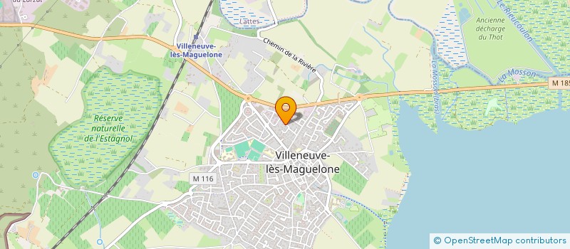 localisation de l'entreprise MONSIEUR JEAN-PAUL LAPORTE  VILLENEUVE-LES-MAGUELONE