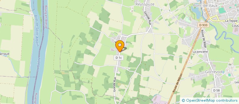 localisation de l'entreprise MONSIEUR JEAN-PAUL LAPPE  REYSSOUZE