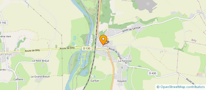 localisation de l'entreprise MONSIEUR JEAN-PAUL LASNE  BILLY