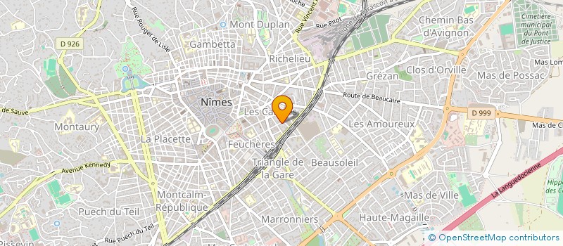 localisation de l'entreprise MONSIEUR JEAN-PAUL LAUMIER à NIMES