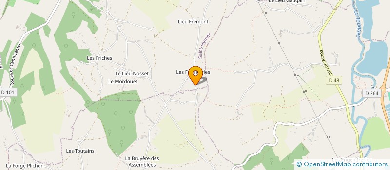 localisation de l'entreprise MONSIEUR JEAN-PAUL LAUNAY  LE TORQUESNE