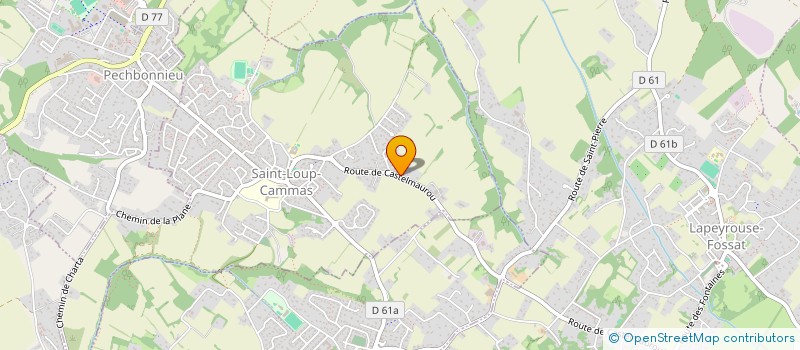 localisation de l'entreprise MONSIEUR JEAN-PAUL LAURENT  SAINT-LOUP-CAMMAS