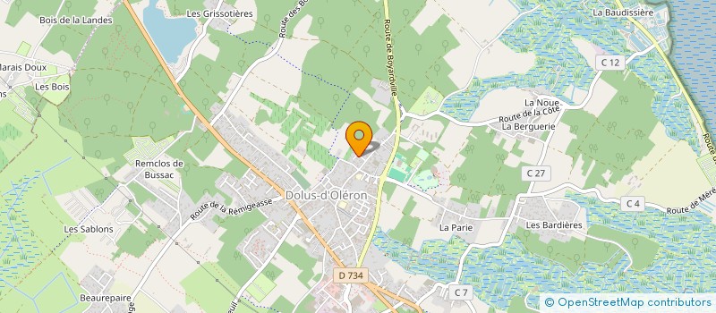 localisation de l'entreprise MONSIEUR JEAN-PAUL LAVAUGAUTIER  DOLUS-D'OLERON