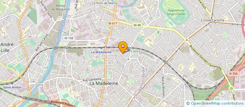 localisation de l'entreprise MONSIEUR JEAN-PAUL LE à MARCQ-EN-BARŒUL