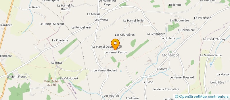 localisation de l'entreprise MONSIEUR JEAN PAUL LEBOUVIER à MONTABOT