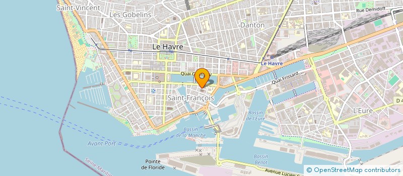 localisation de l'entreprise MONSIEUR JEAN-PAUL LEDUEY à LE HAVRE