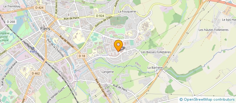 localisation de l'entreprise MONSIEUR JEAN PAUL LEFEVRE à FREJUS