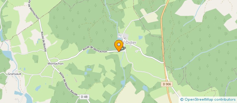 localisation de l'entreprise MONSIEUR JEAN-PAUL LIGERON  SAINT-DIDIER