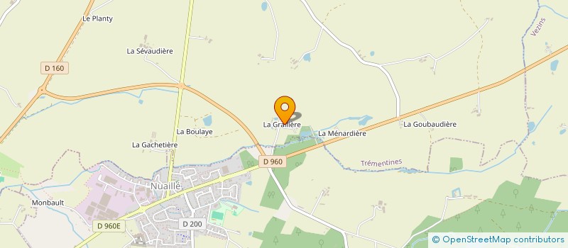 localisation de l'entreprise MONSIEUR JEAN-PAUL LINOT  TREMENTINES