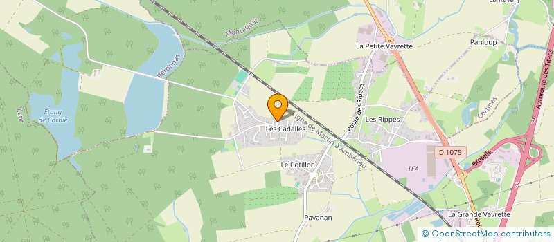 localisation de l'entreprise MONSIEUR JEAN PAUL LITTRAS à DOMPIERRE-SUR-VEYLE