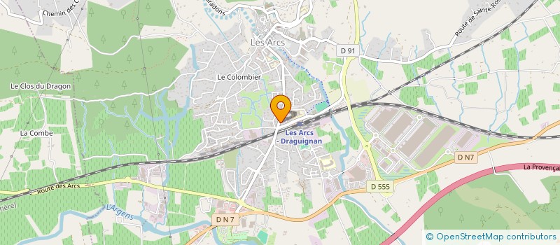 localisation de l'entreprise MONSIEUR JEAN-PAUL LODINO à LES ARCS