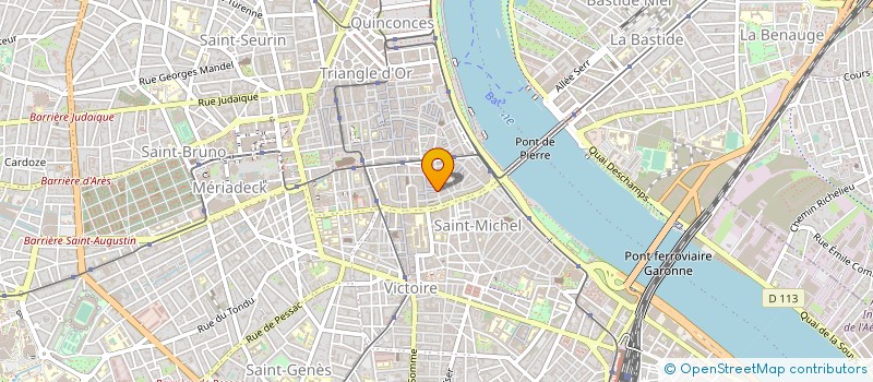 localisation de l'entreprise MONSIEUR JEAN-PAUL LORENDEAU  SAINT-AUBIN-DE-MEDOC