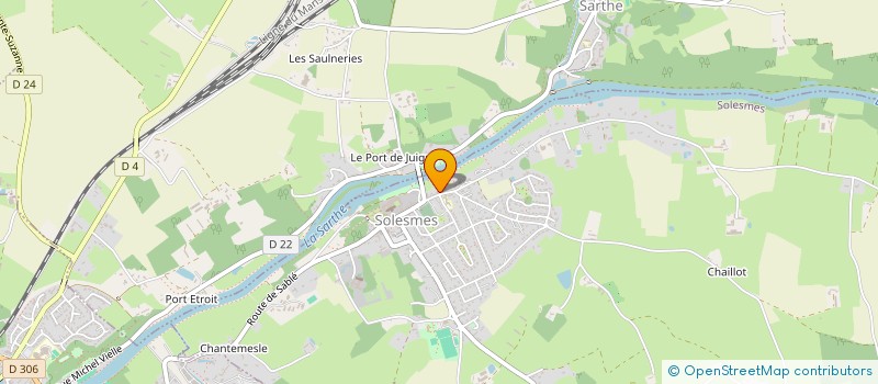 localisation de l'entreprise MONSIEUR JEAN PAUL MAILLOT à SOLESMES