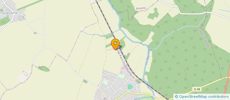 localisation de l'entreprise MONSIEUR JEAN-PAUL MANIERE  OZOUER-LE-VOULGIS